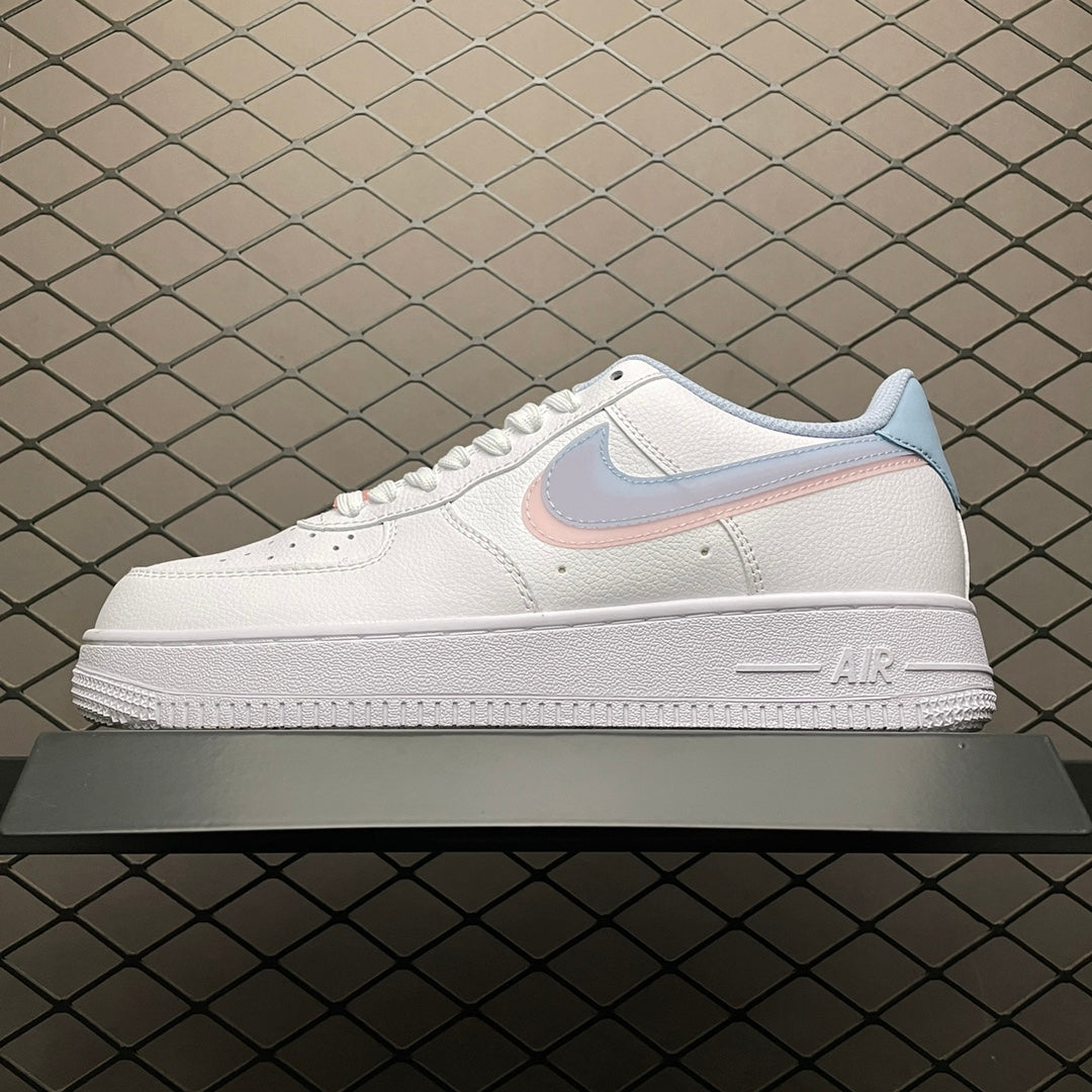 Nike Air Force 1 Low Double Swoosh Pastel - medial