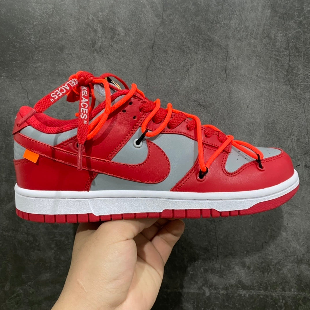 NIKE DUNK LOW x OFF WHITE 'UNIVERSITY RED'