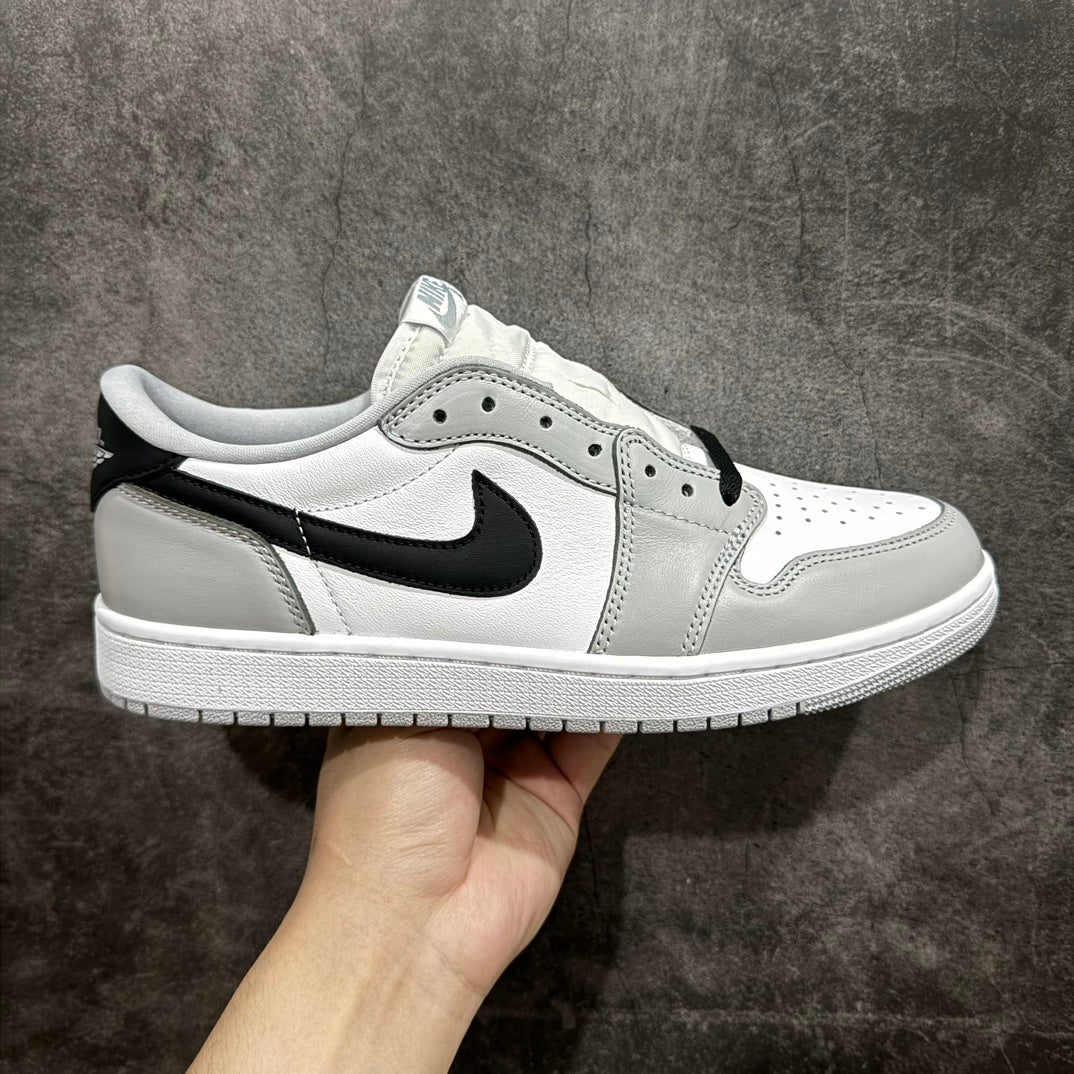 NIKE AIR JORDAN 1 LOW 'WOLF GREY AND WHITE'