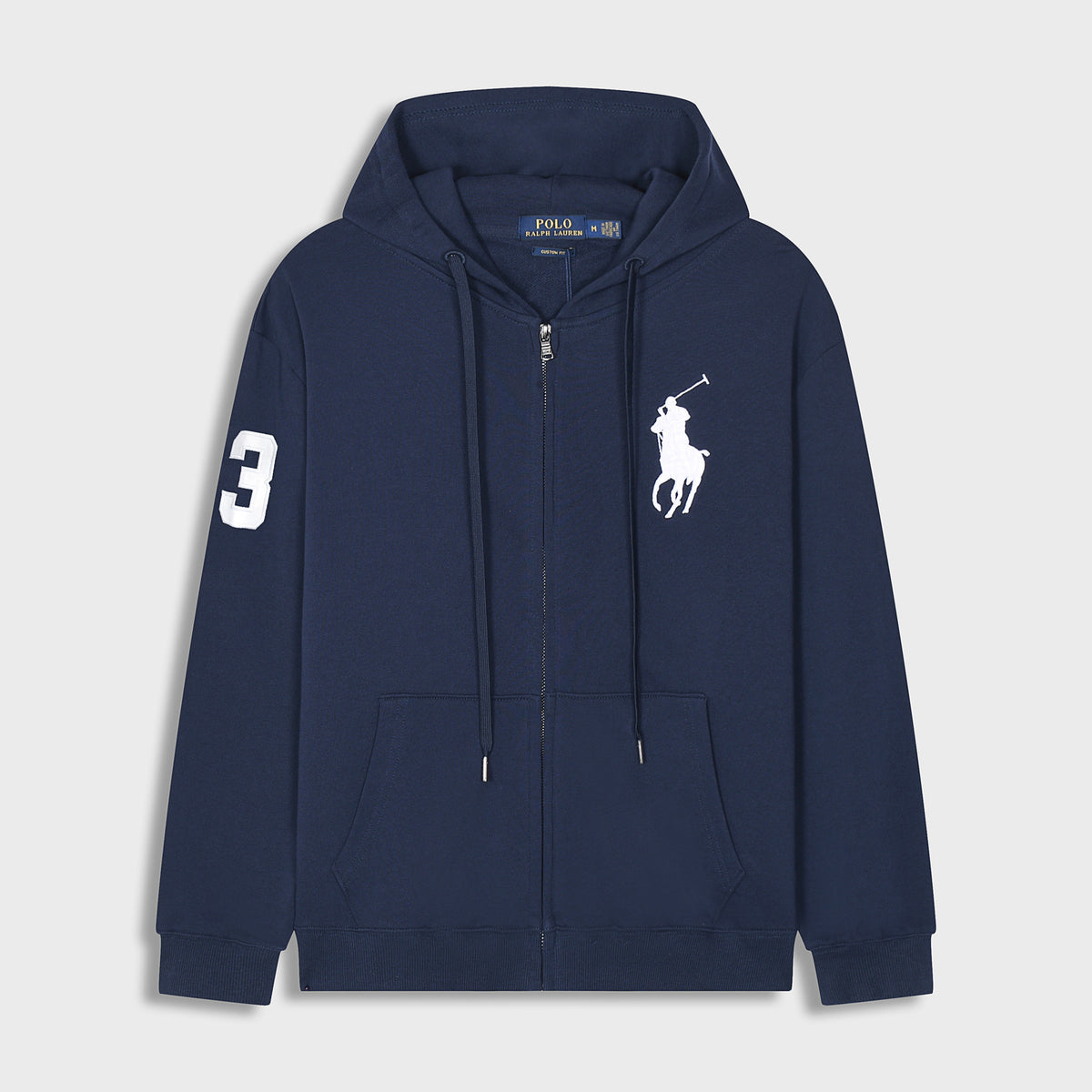 Hoodie com Zíper Polo Ralph Lauren