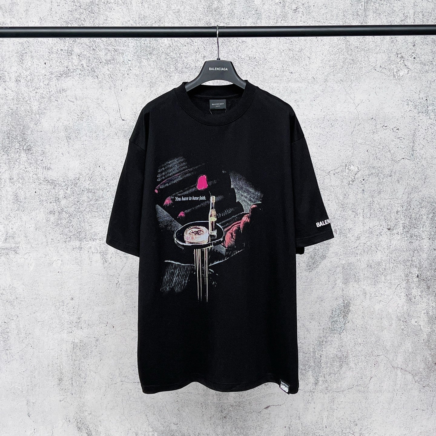 Camiseta BALENCIAGA x HBO (Oversized)