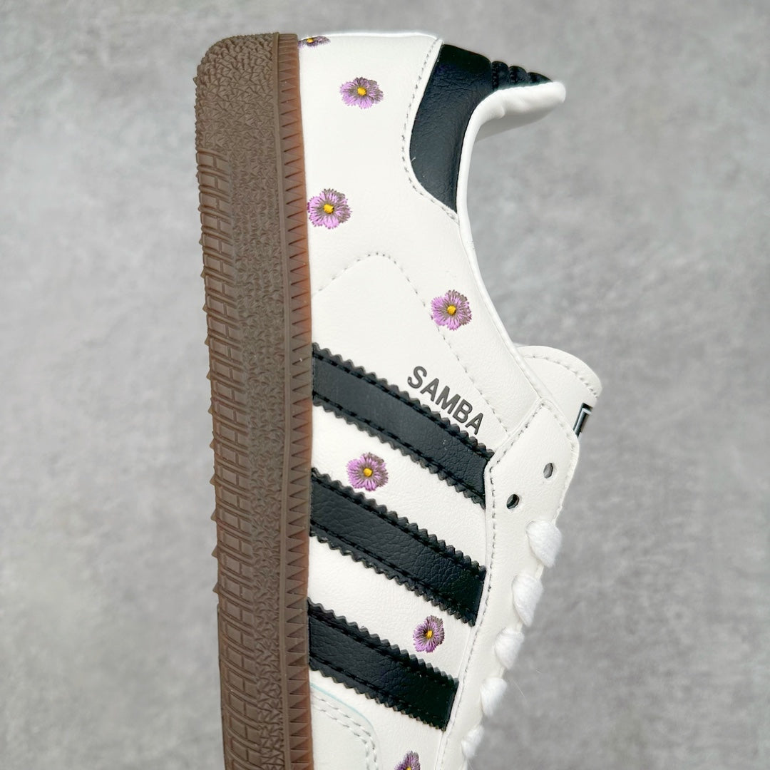 Adidas Samba OG Light Purple Floral - detalhe