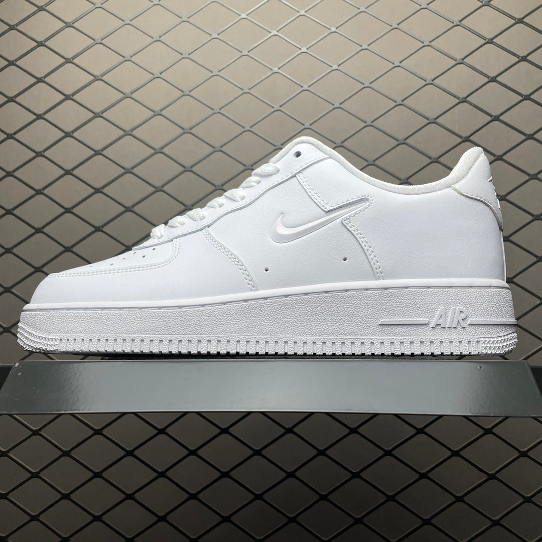 Nike Air Force 1 Low Jewel Triple White - medial