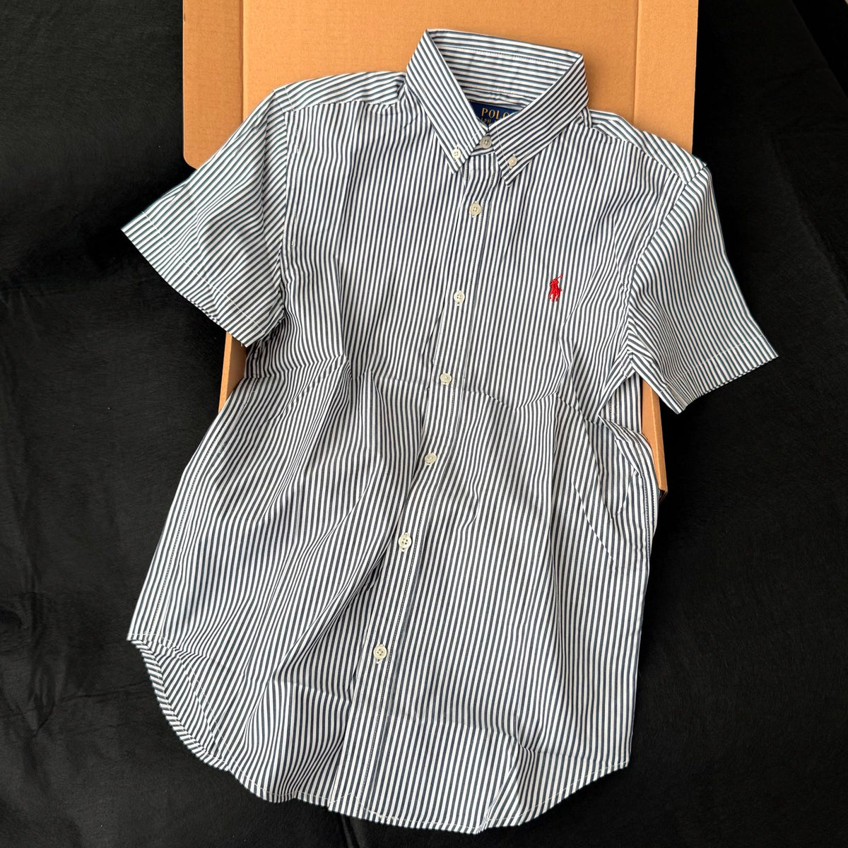 Camisa Social Manga Curta Polo Ralph Lauren