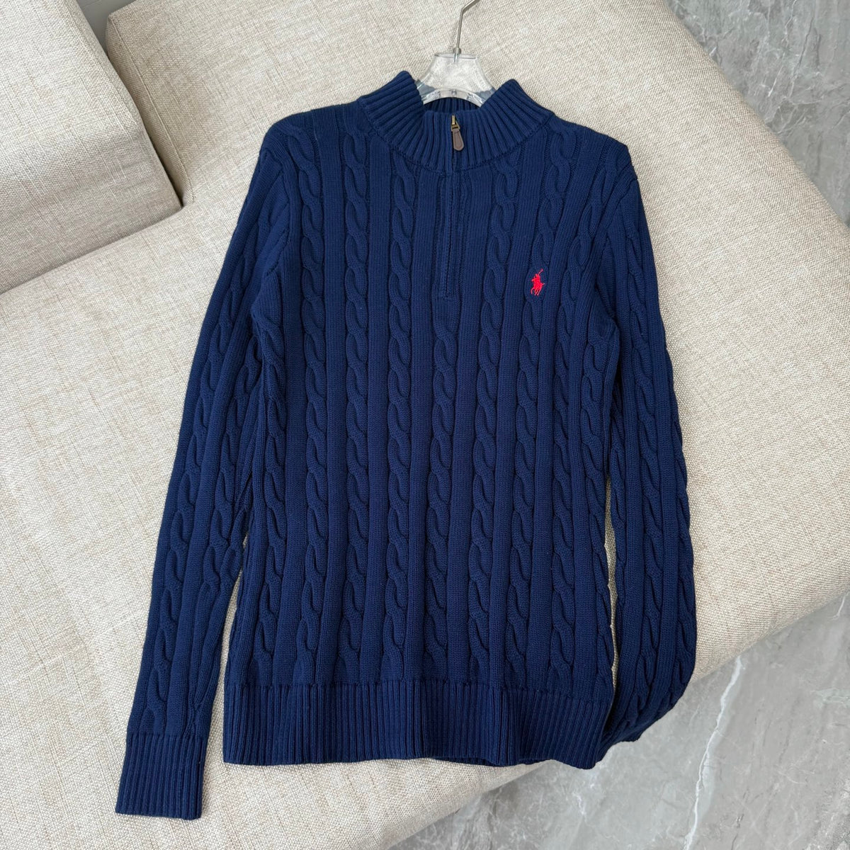 Suéter Meio Zíper Polo Ralph Lauren