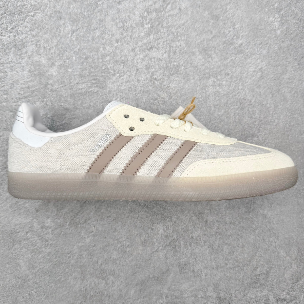 Adidas Samba OG 'Knit Pack Sand Strata' - lateral