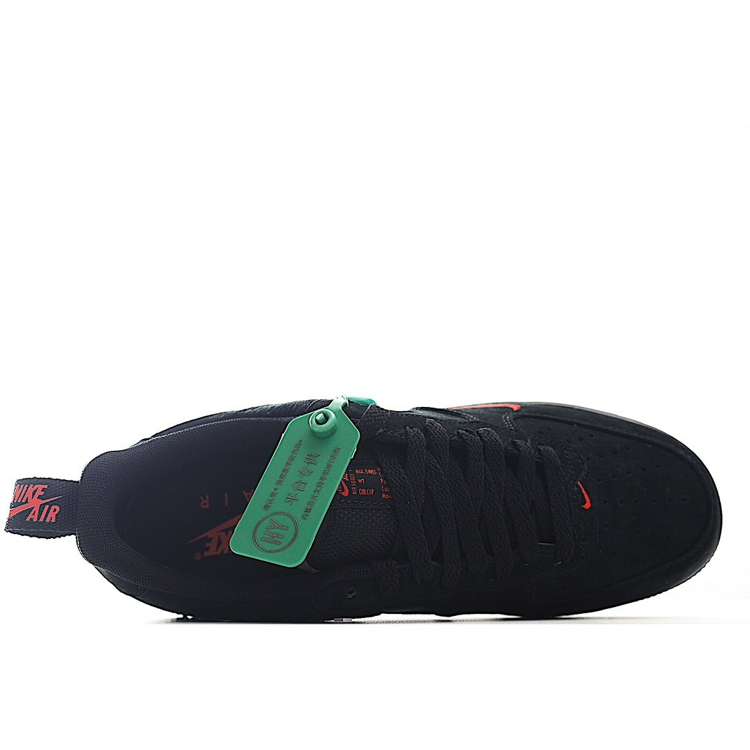 NIKE AIR FORCE 1 LOW BLACK ORANGE