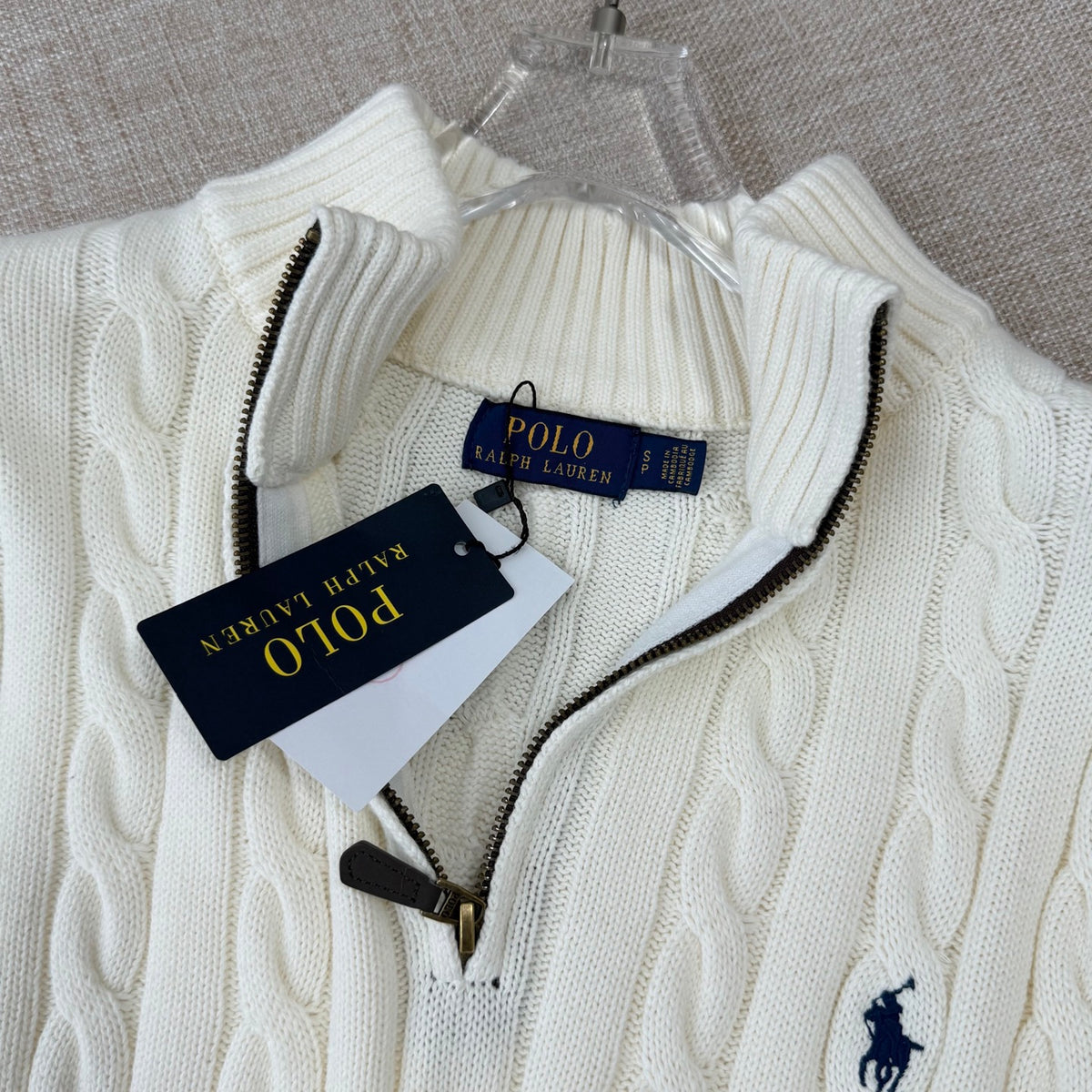 Suéter Meio Zíper Polo Ralph Lauren