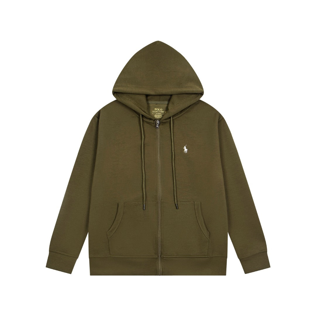 Hoodie com Zíper Polo Ralph Lauren