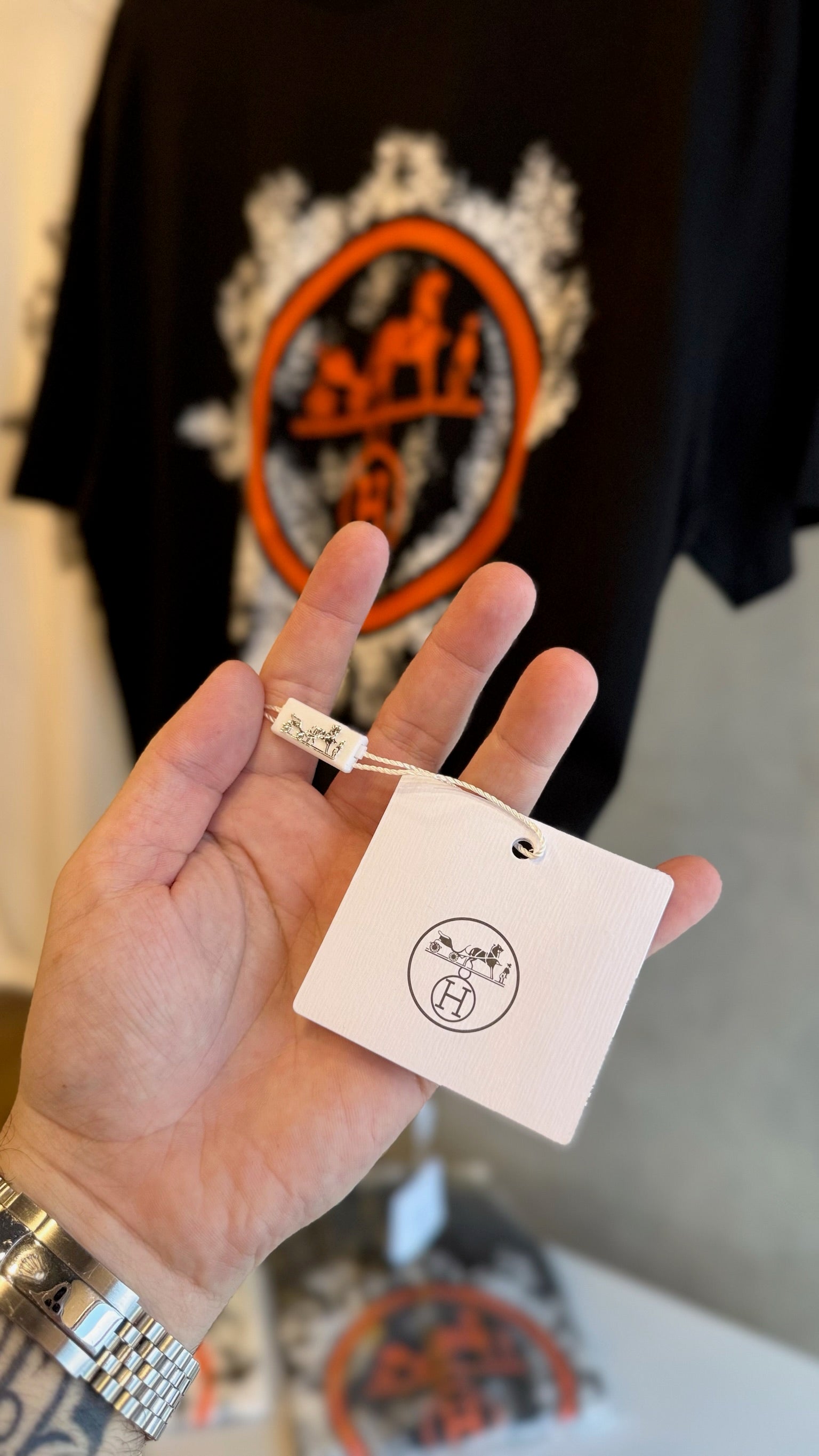 Camiseta Hermès (Oversized)