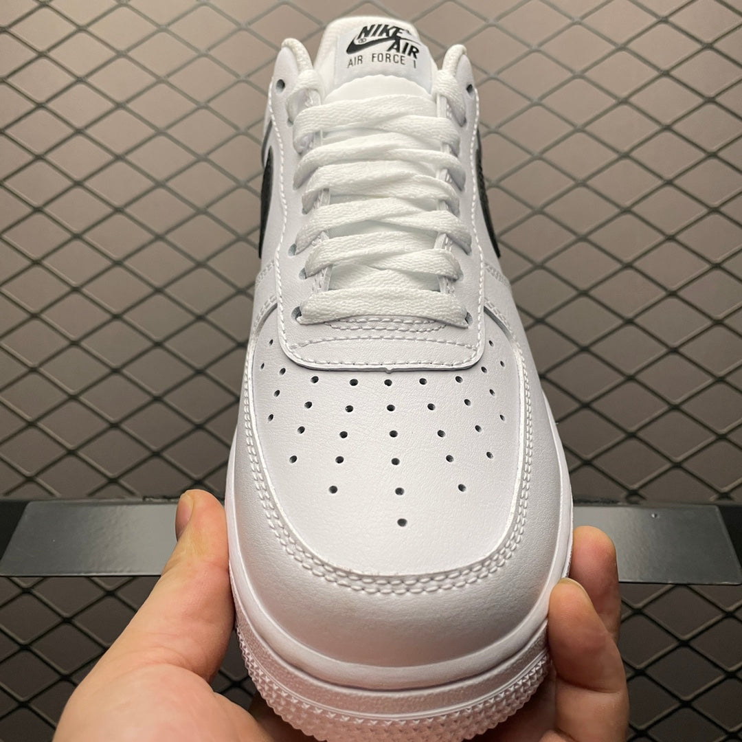 Nike Air Force 1 Low White Black - frente