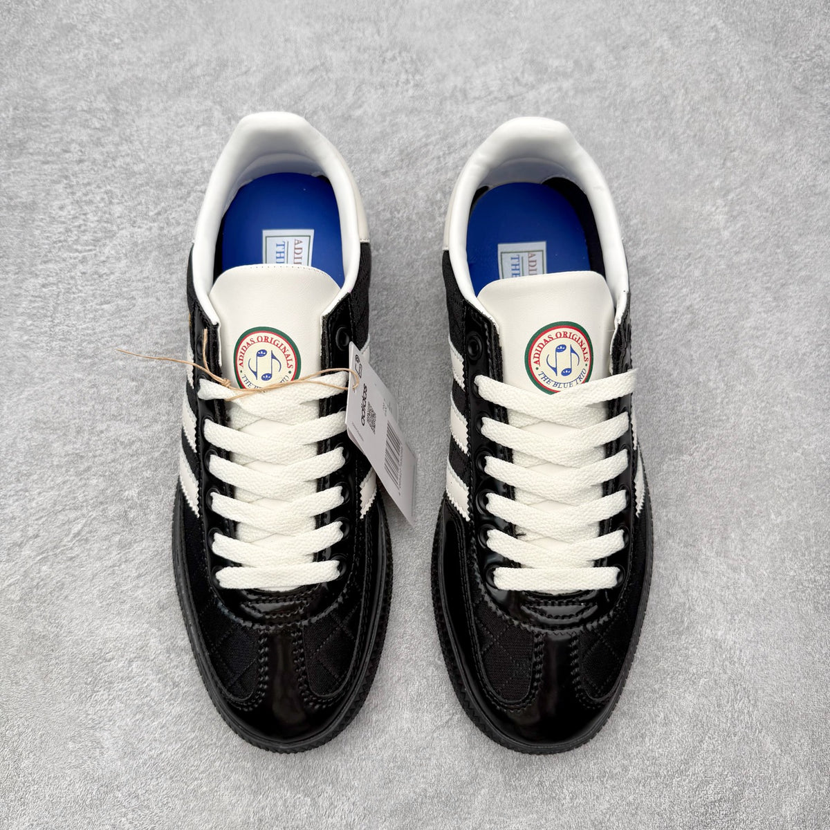 Adidas x The Blue Trio Handball Spezial Black White