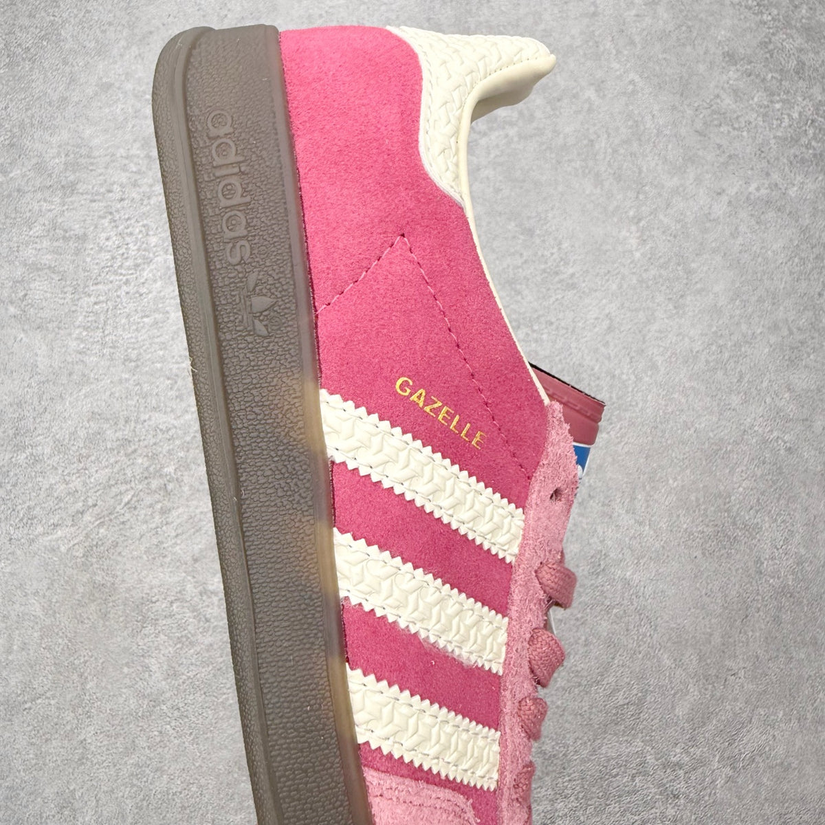 Adidas Gazelle Lo Pro Love Unites Clear Pink - detalhe