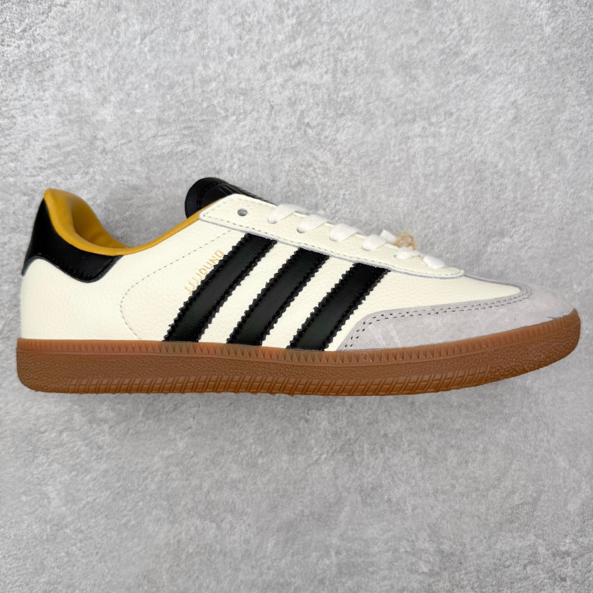 Adidas x JJJJound Samba OG Made in Germany Off White Core Black Gum - lateral