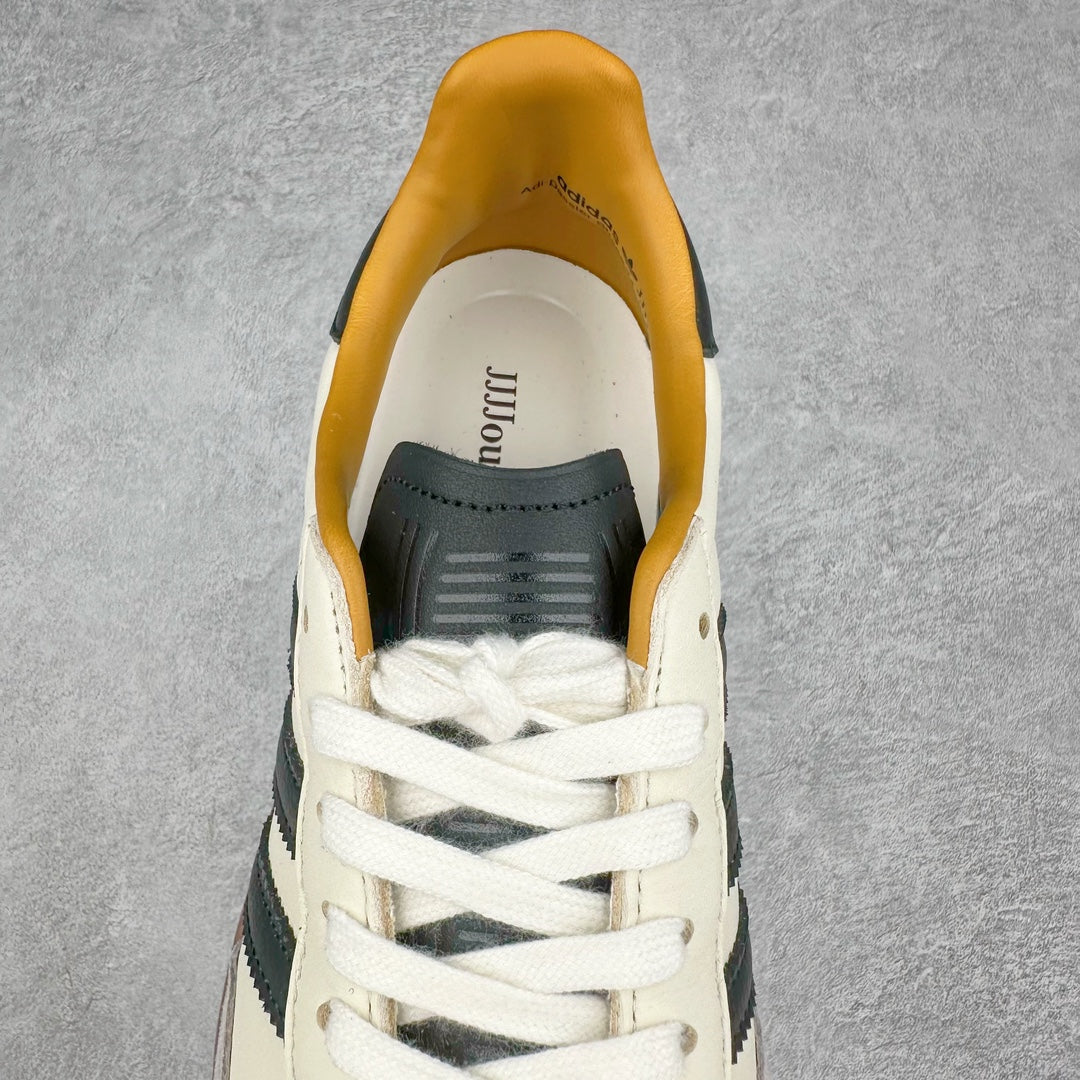 Adidas x JJJJound Samba OG Off White - detalhe superior