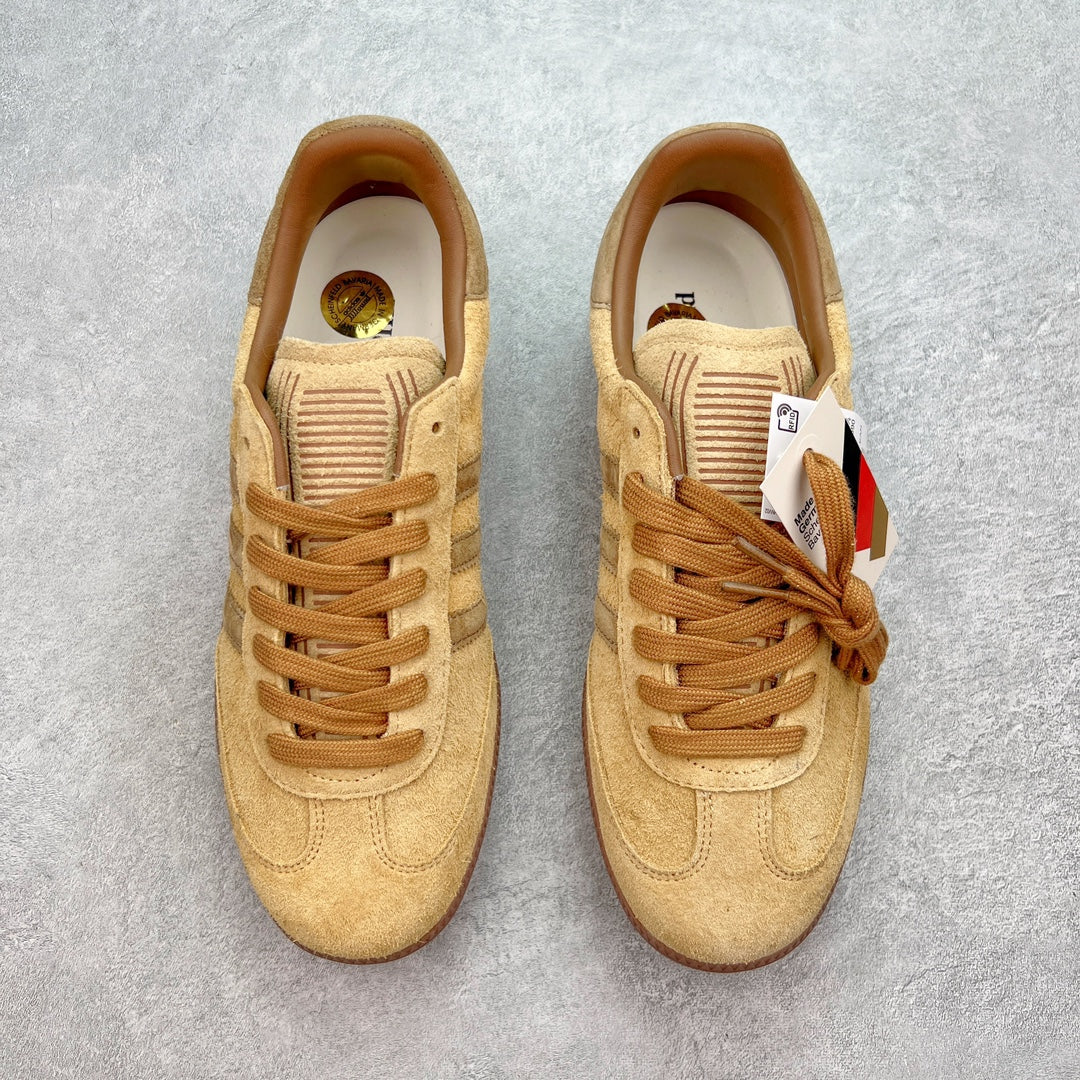 Adidas x JJJJound Samba OG Tobacco - vista superior do par