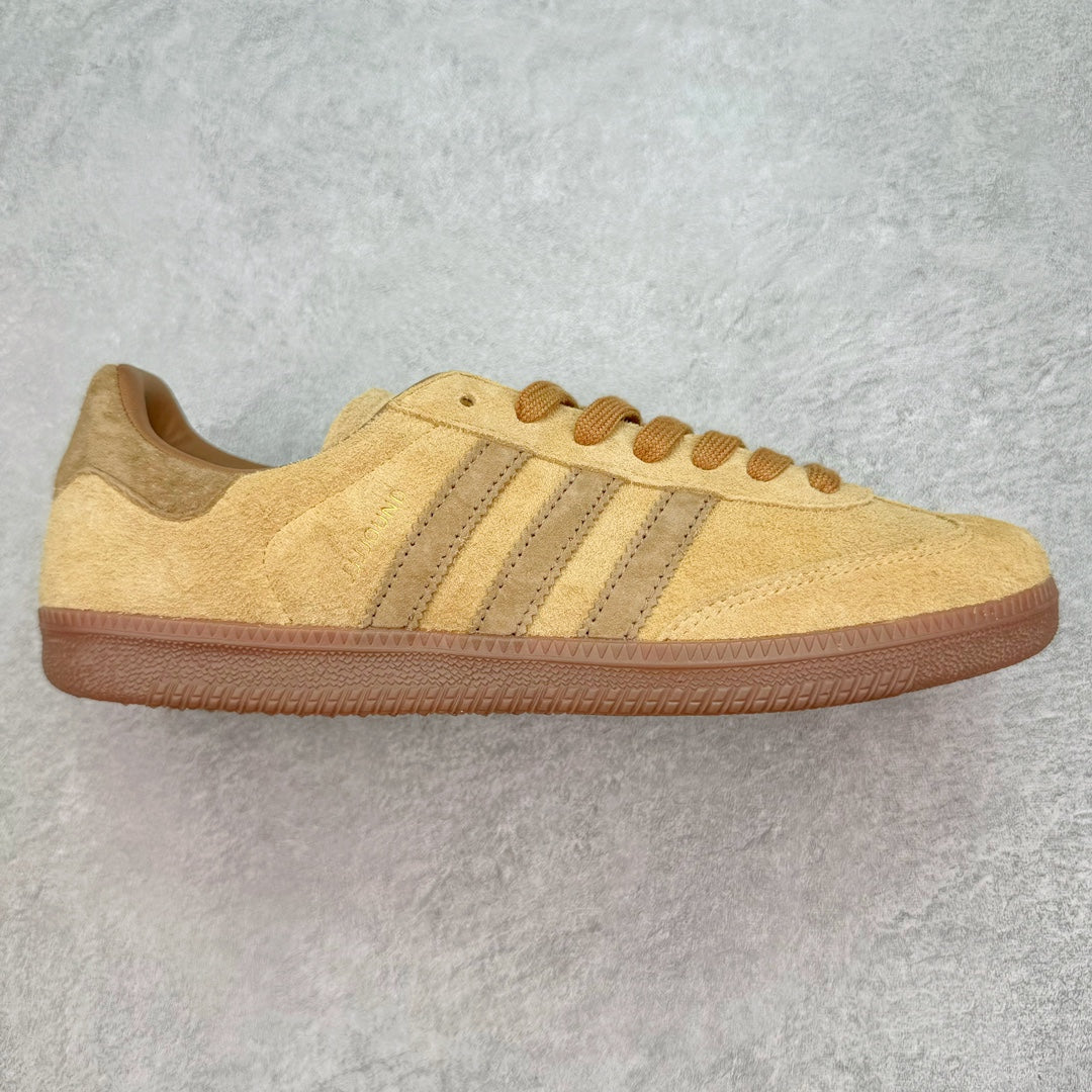 Adidas x JJJJound Samba OG Tobacco - vista lateral