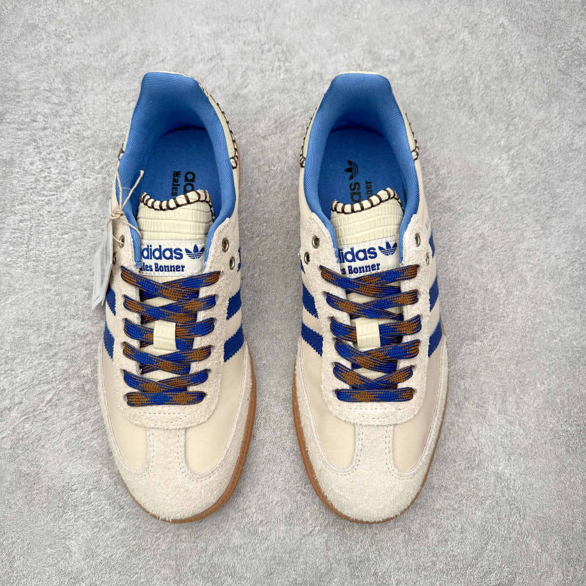 Adidas x Wales Bonner 'Samba Nylon' Wonder Clay / Team Royal Blue / Wonder White - foto 3