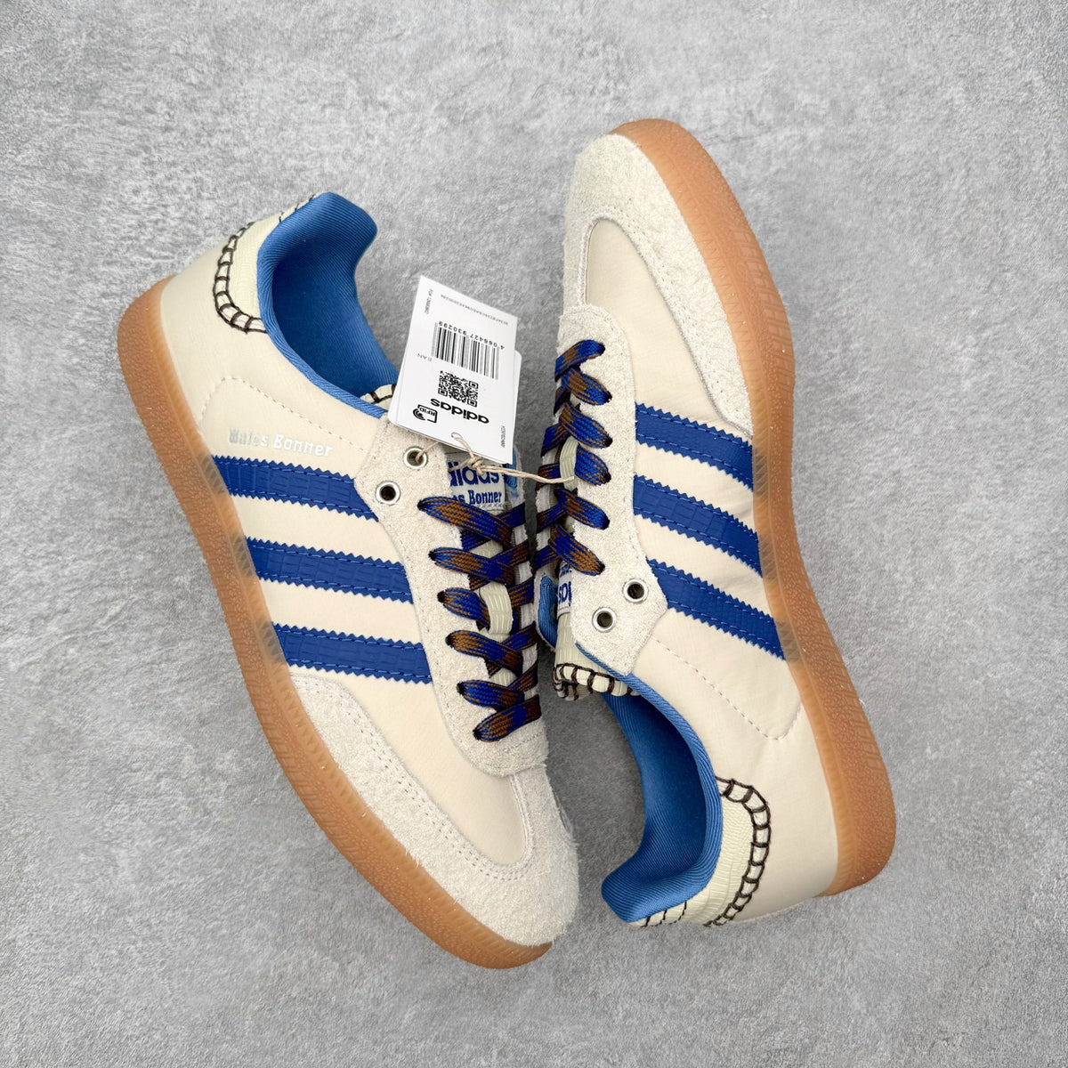 Adidas x Wales Bonner 'Samba Nylon' Wonder Clay / Team Royal Blue / Wonder White - foto 4