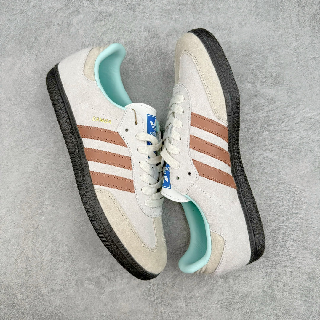 Adidas Samba OG Crystal White Clay Strata Gum - par