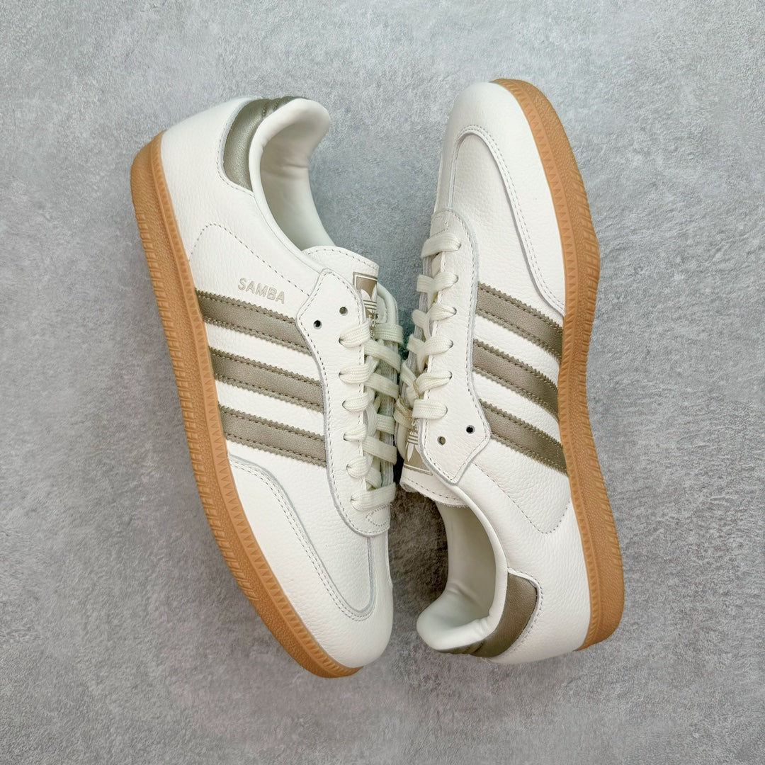 Adidas Samba OG Cream White Preloved Brown Gum par