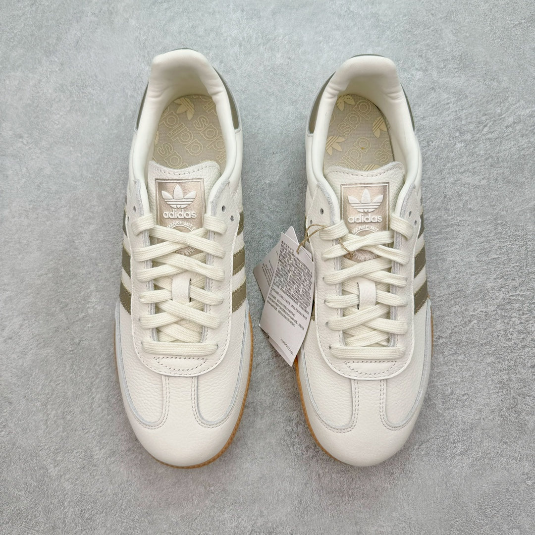 Adidas Samba OG Cream White Preloved Brown Gum vista superior