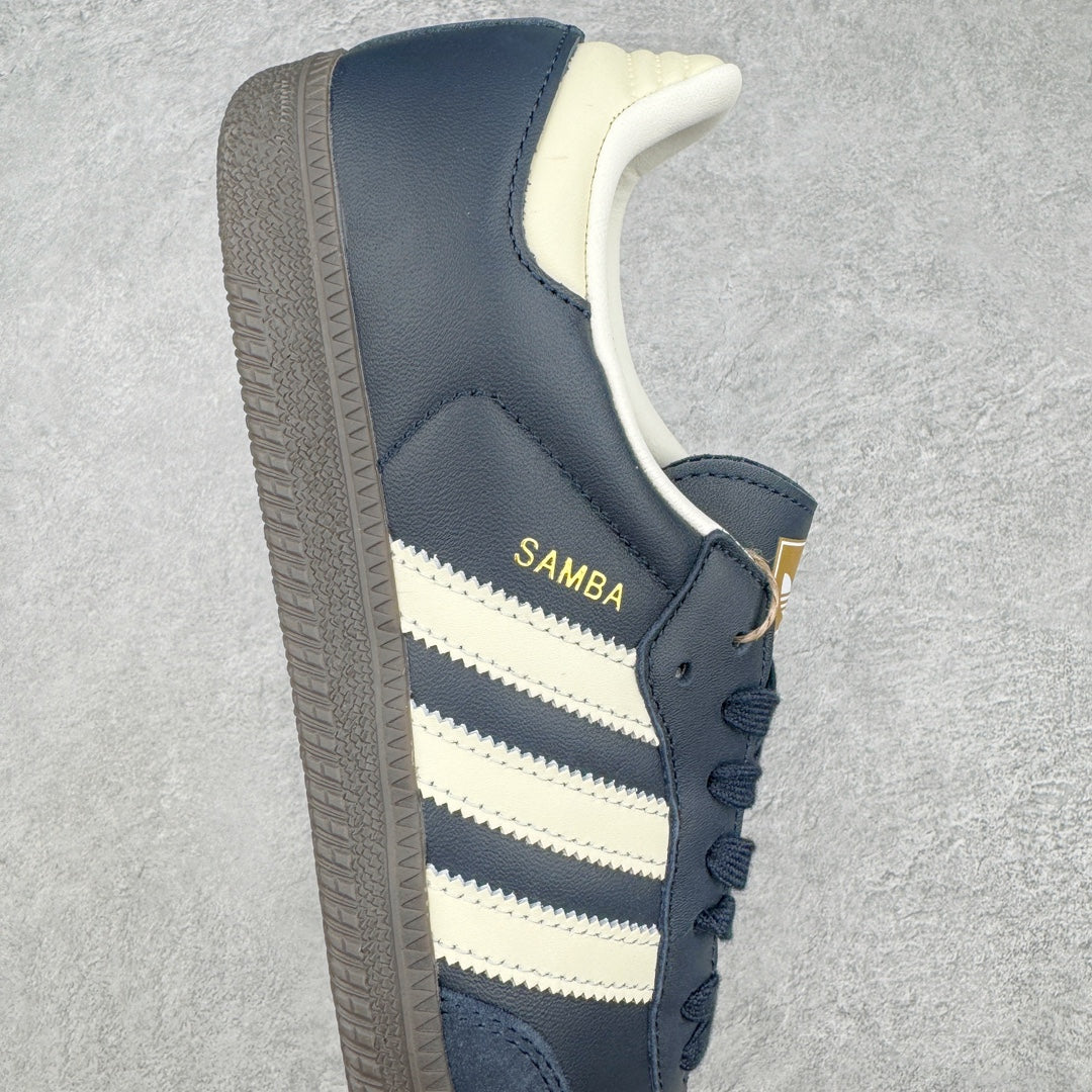 Adidas Samba OG Night Navy Cream White Gum - detalhe