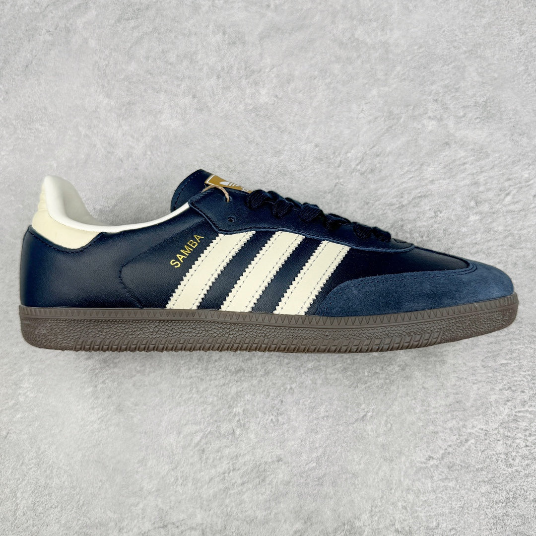 Adidas Samba OG Night Navy Cream White Gum - lateral