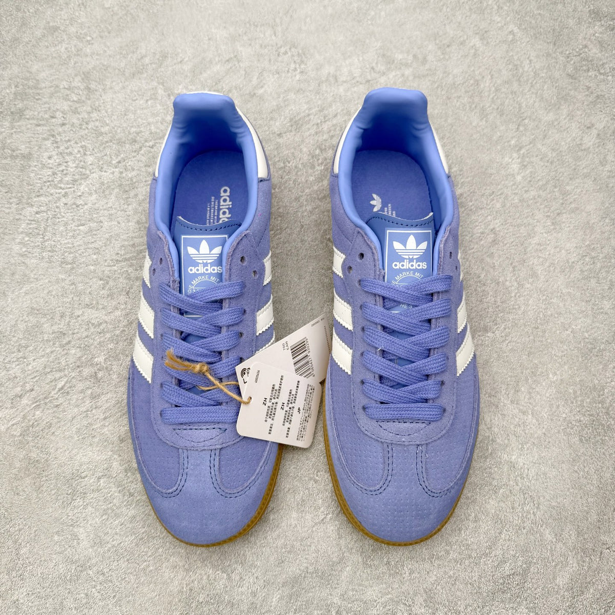 Adidas Samba OG Silver Dawn vista superior