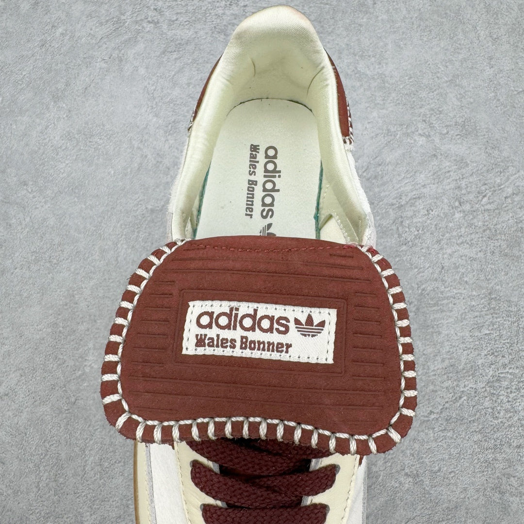 Adidas x Wales Bonner Samba Pony - detalhe da lingueta