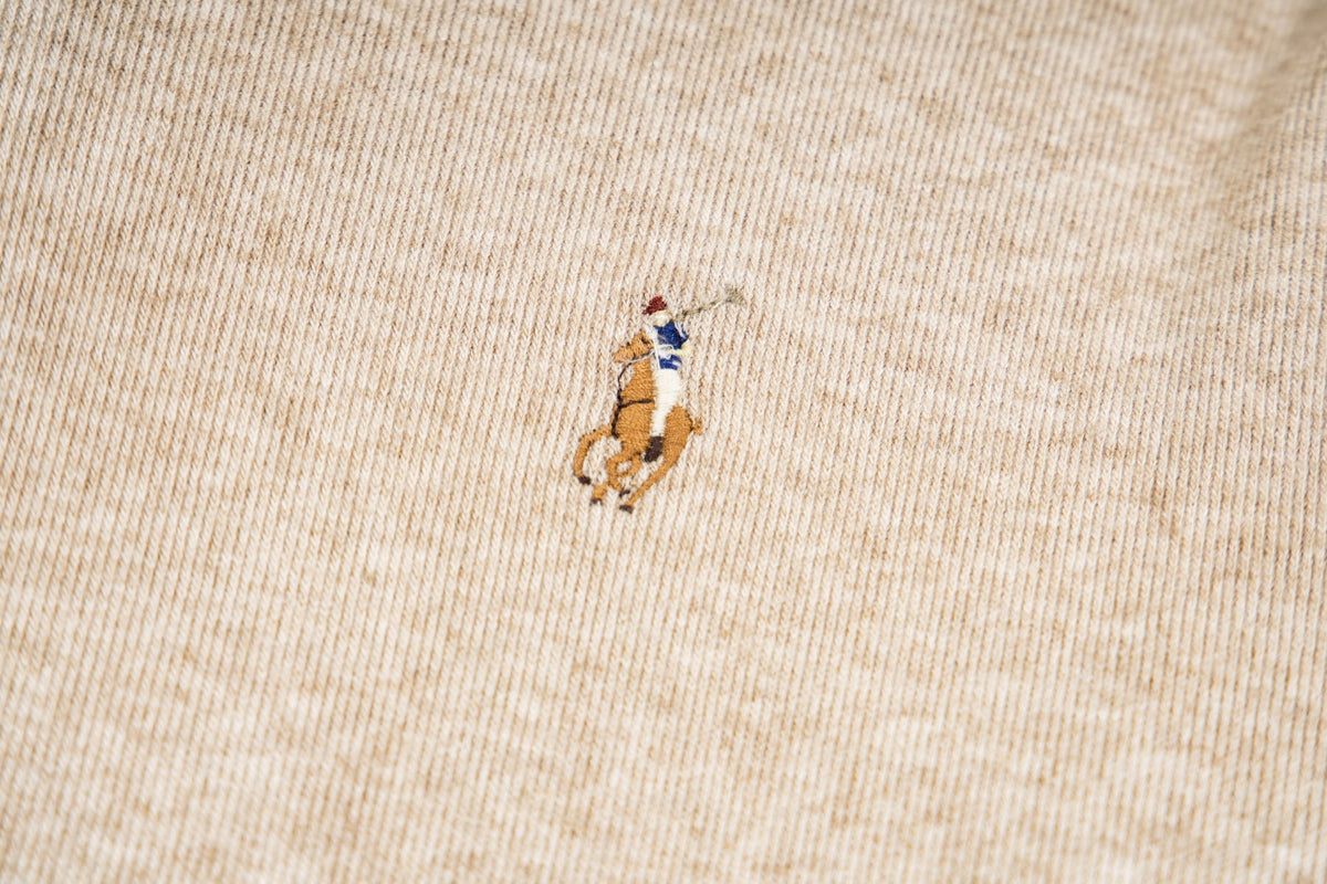 Suéter Gola Alta Meio Zíper Polo Ralph Lauren
