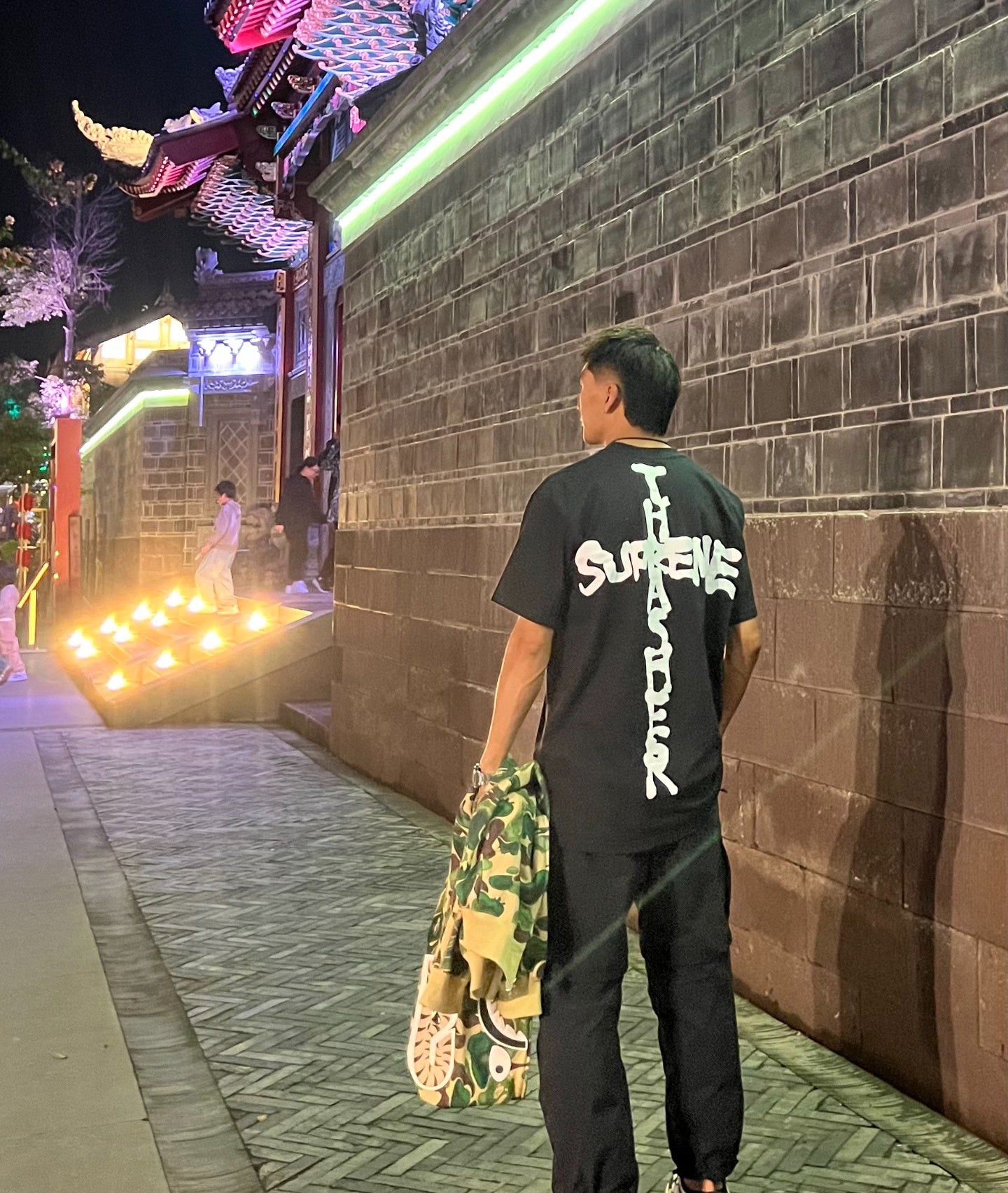Camiseta SUPREME x THRASHER