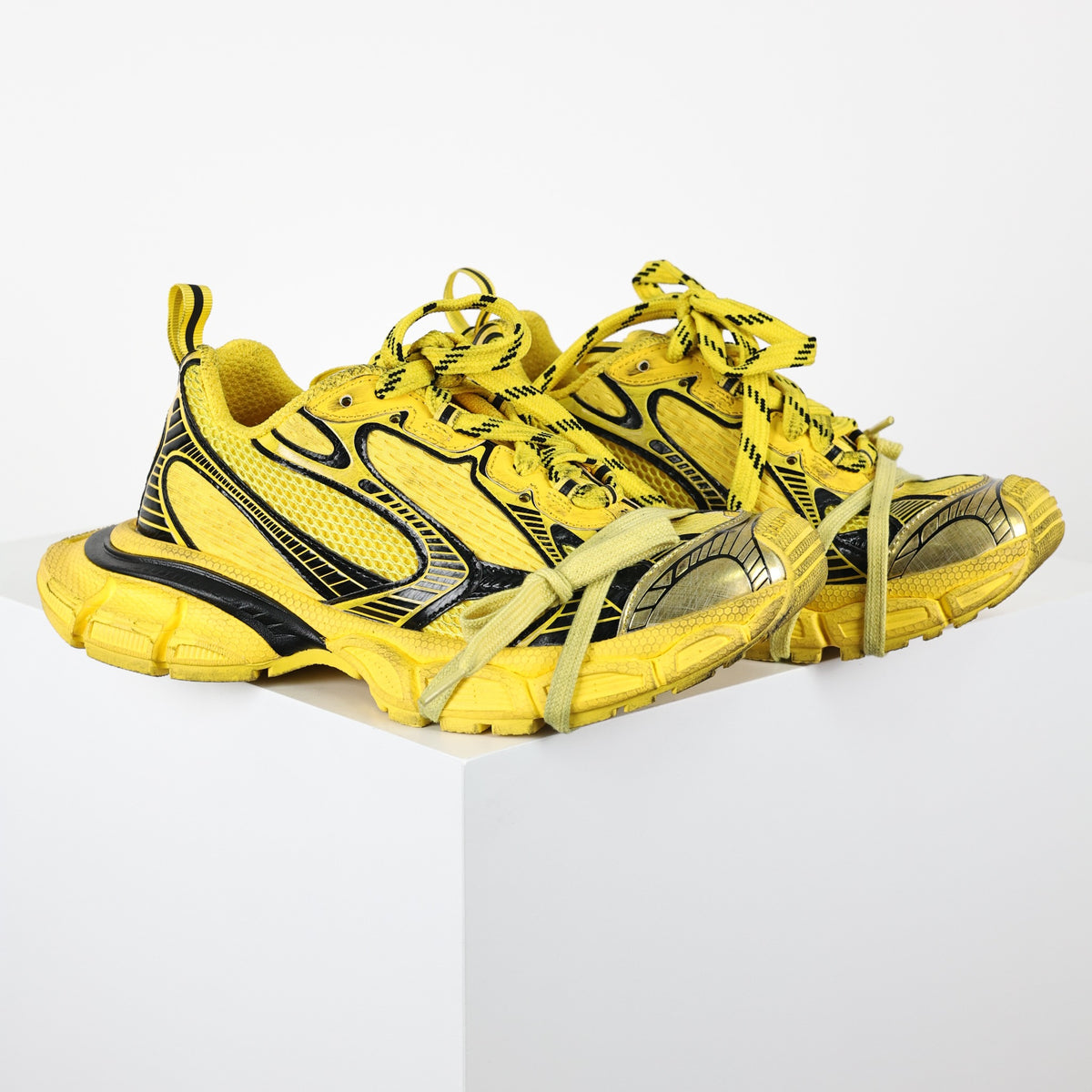 Balenciaga 3XL Extreme Lace amarelo - par
