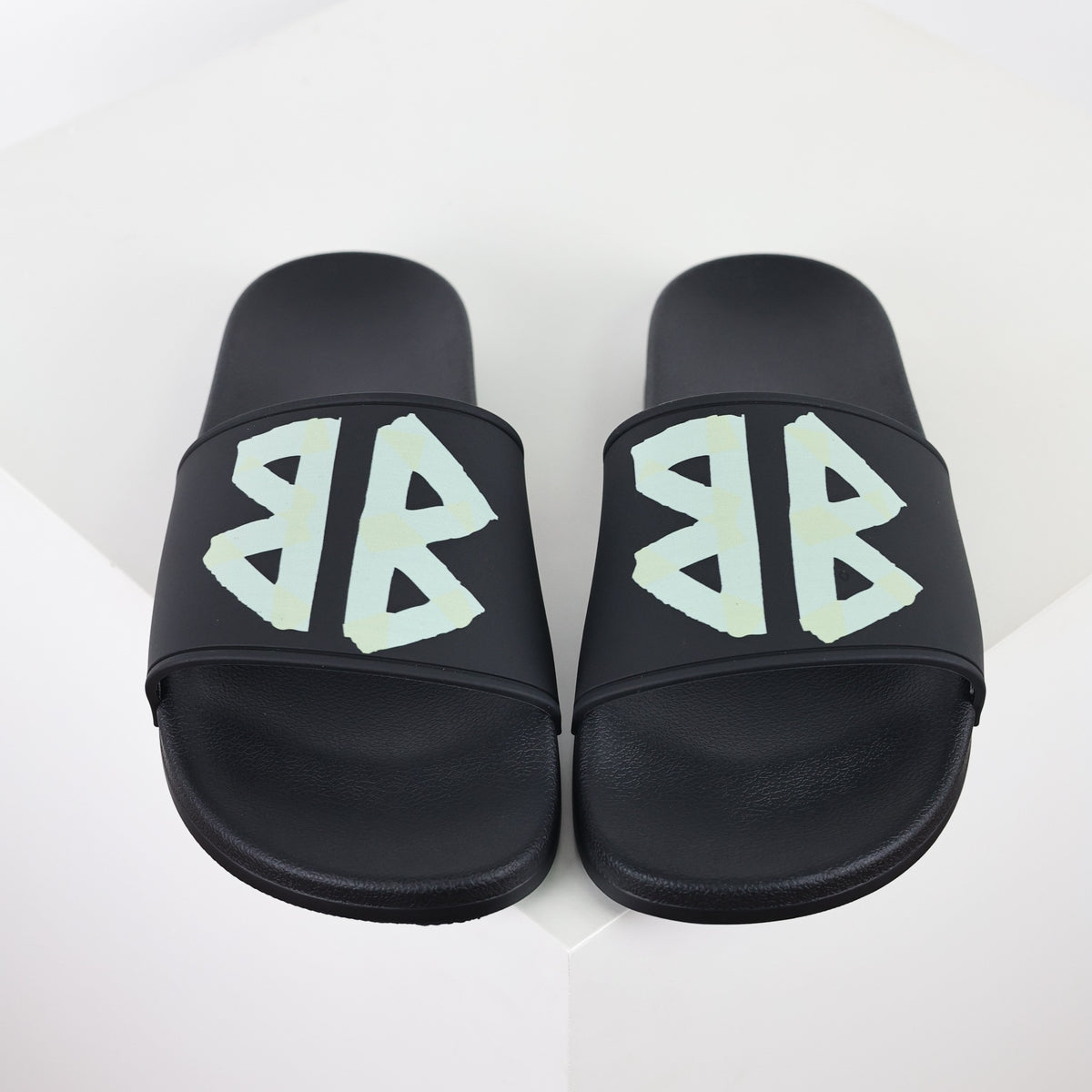 Balenciaga BB Pool Slide - vista frontal