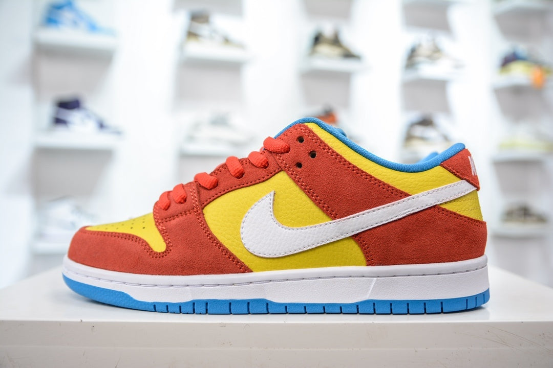 NIKE SB DUNK LOW PRO BART SIMPSON - lateral oposta