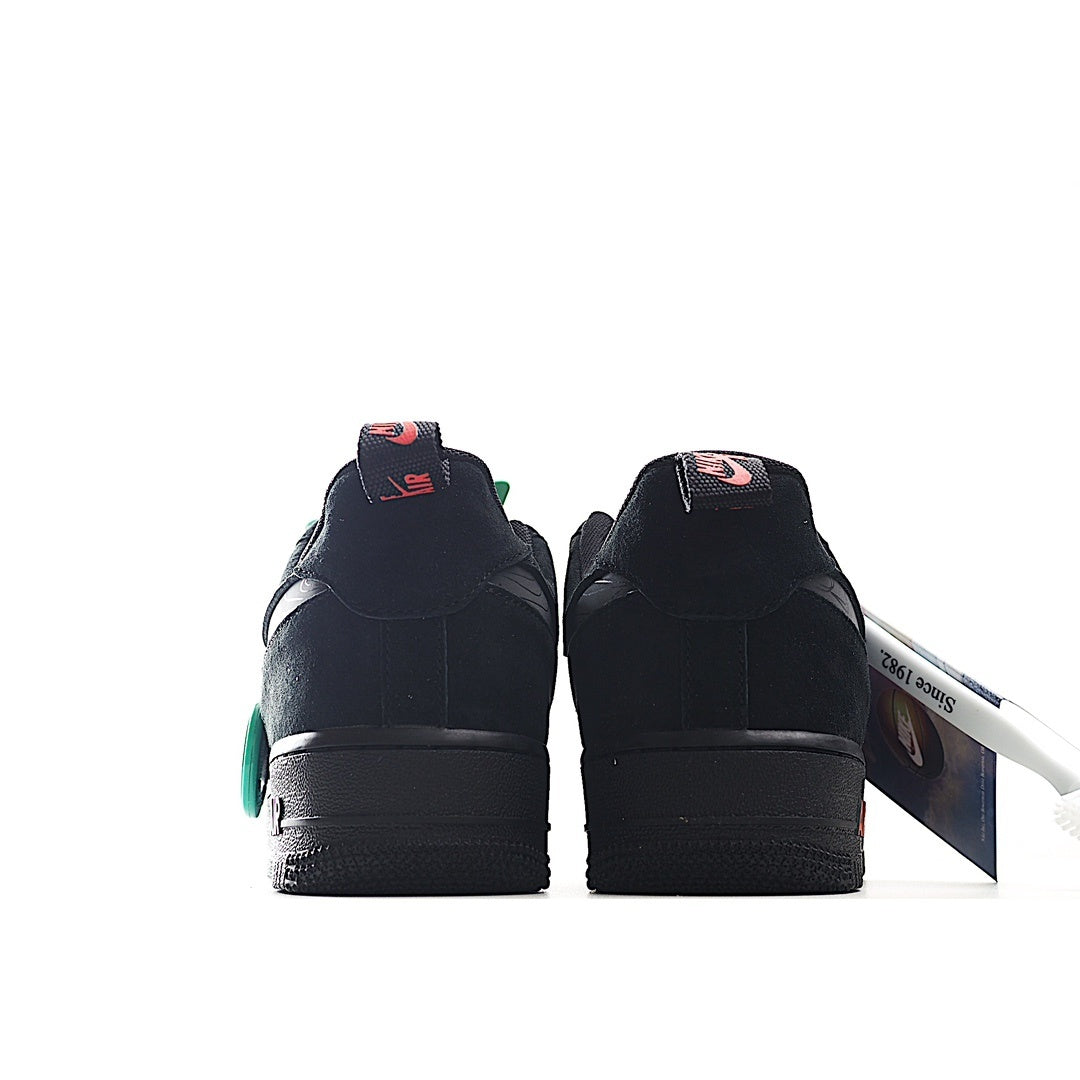 NIKE AIR FORCE 1 LOW BLACK ORANGE