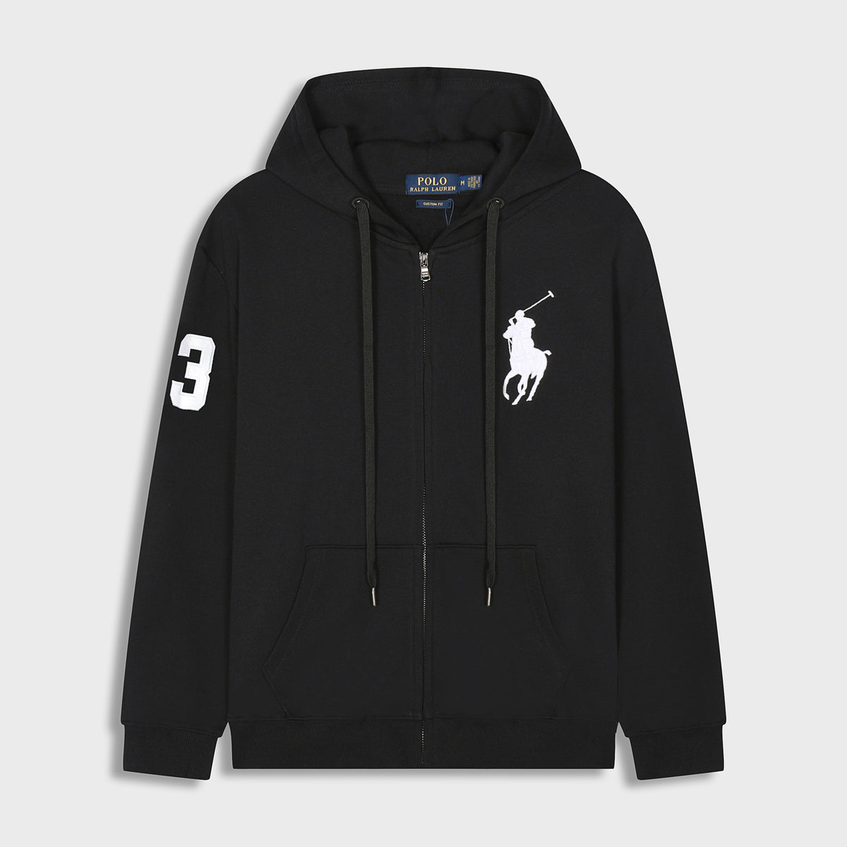 Hoodie com Zíper Polo Ralph Lauren