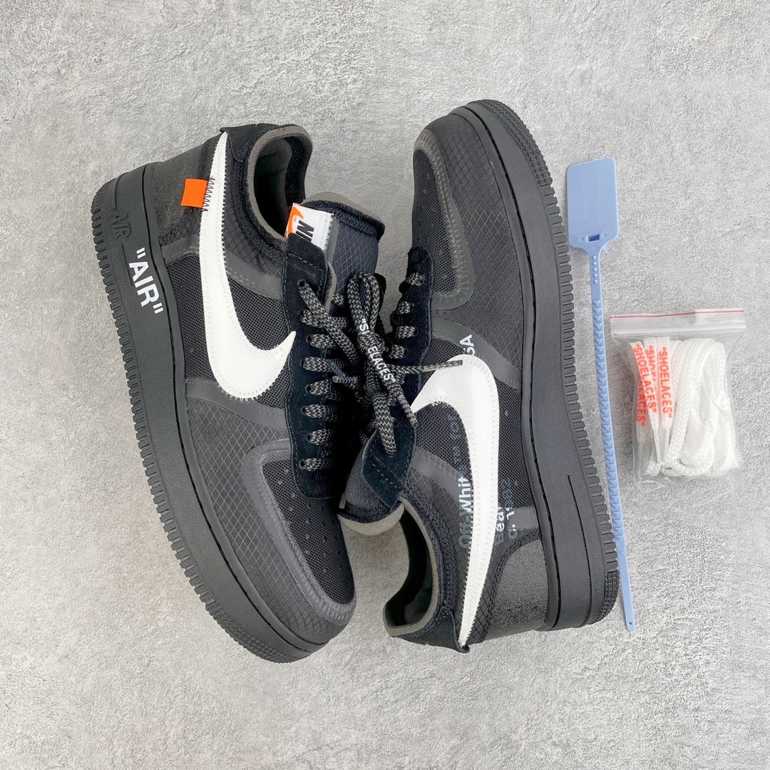 NIKE AIR FORCE 1 LOW x OFF WHITE BLACK - par