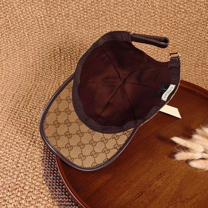Boné GUCCI bege - vista interna