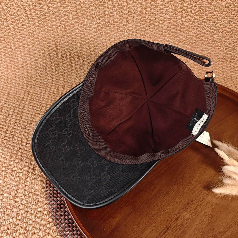 Boné GUCCI preto - vista interna