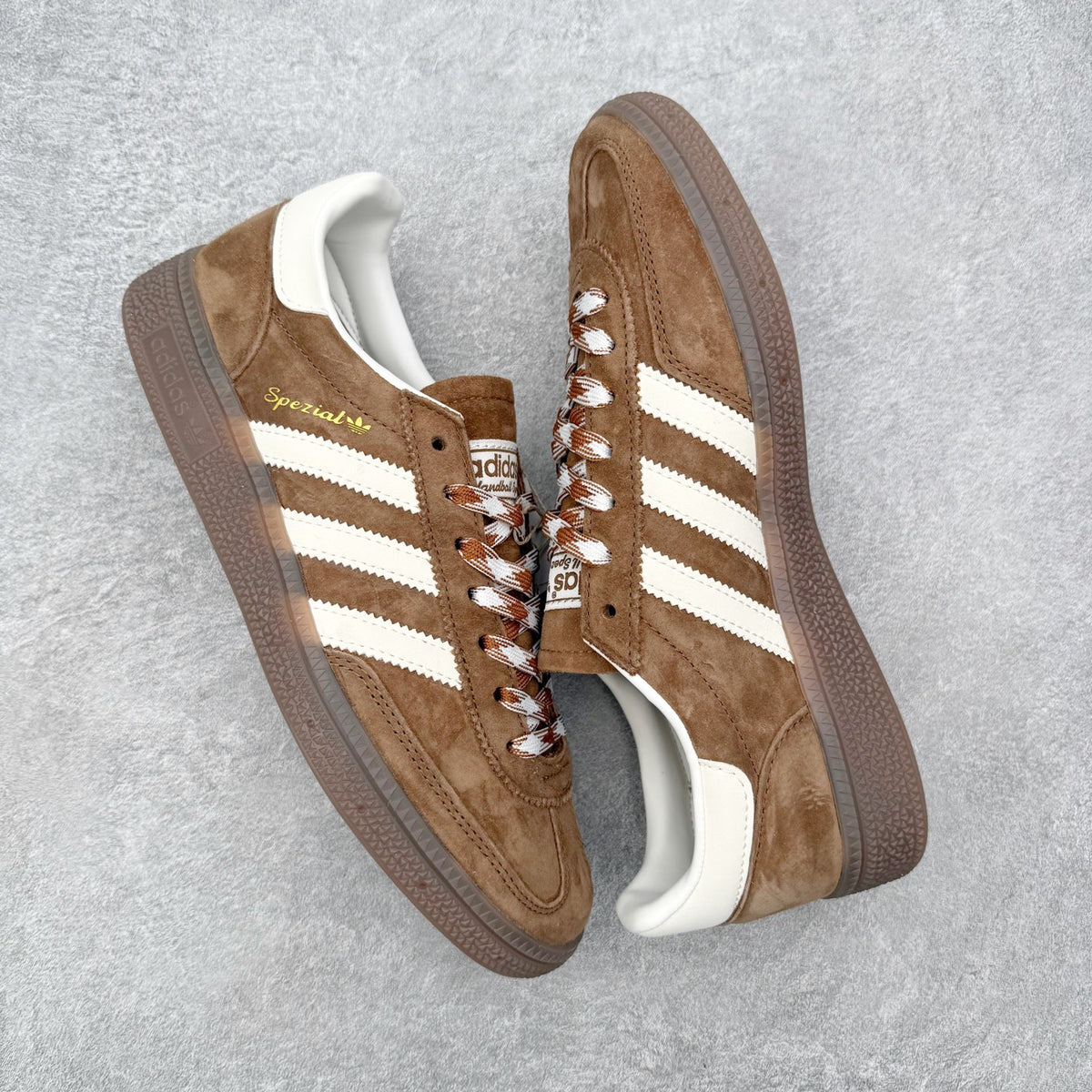 Adidas 'Handball Spezial' Earth Strata / Wonder White / Gum - foto 4