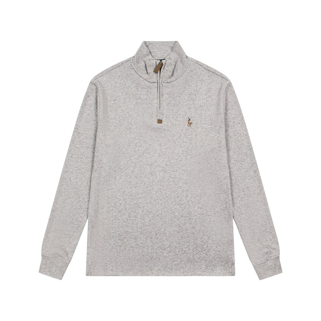 Suéter Gola Alta Meio Zíper Polo Ralph Lauren