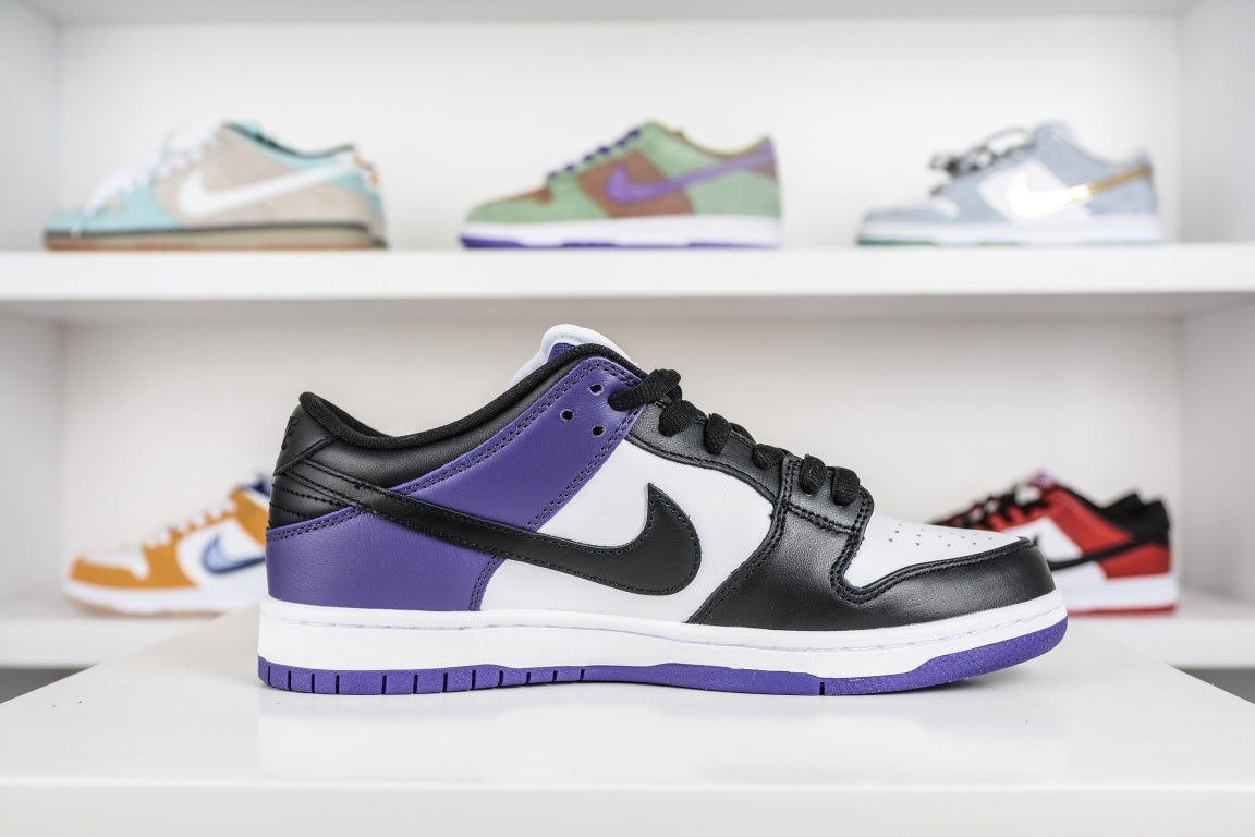 NIKE SB DUNK LOW COURT PURPLE - lateral