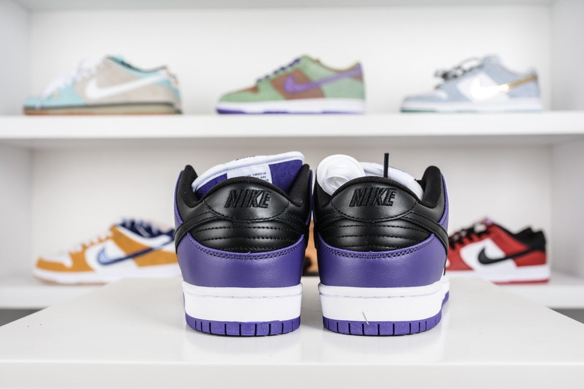 NIKE SB DUNK LOW COURT PURPLE - traseira