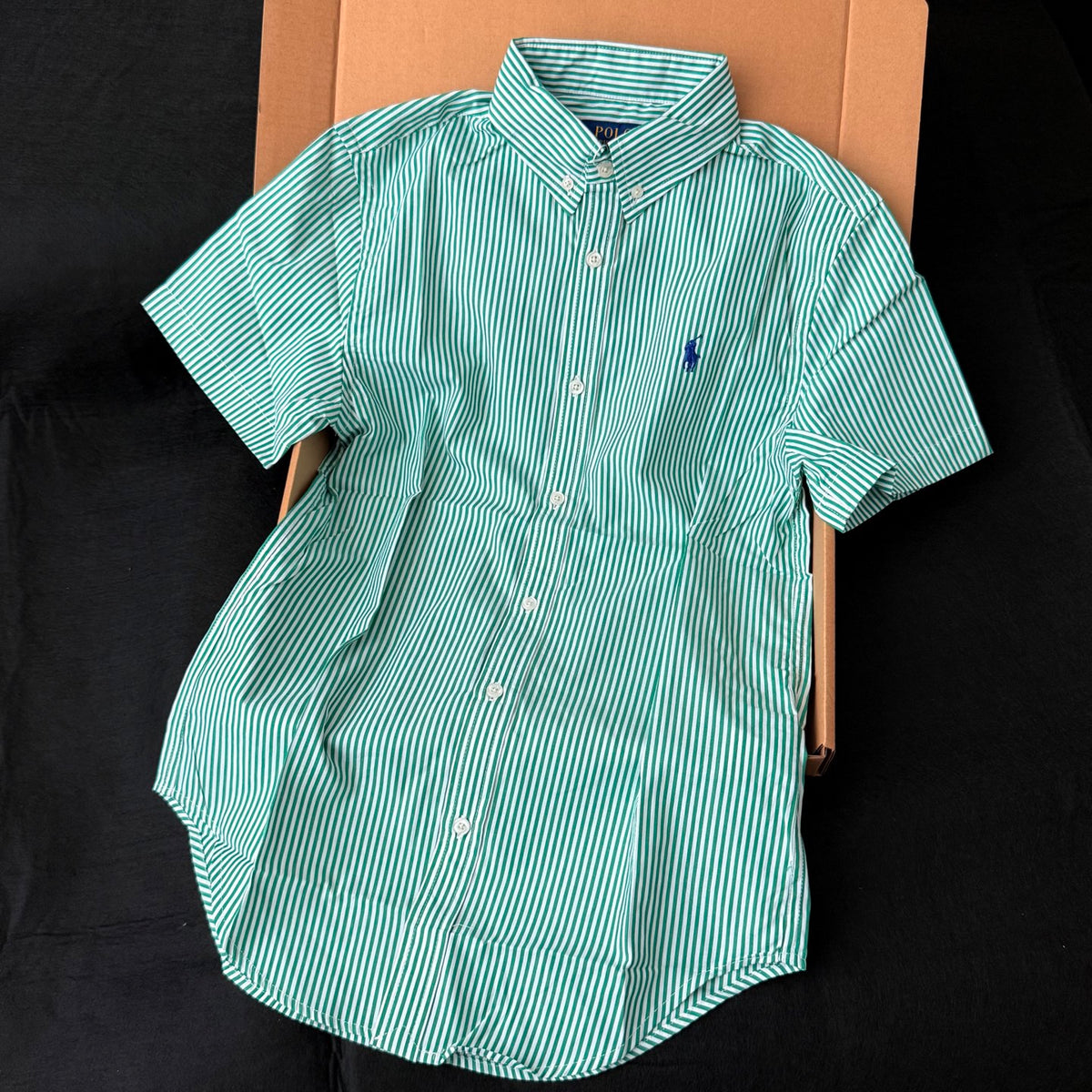 Camisa Social Manga Curta Polo Ralph Lauren