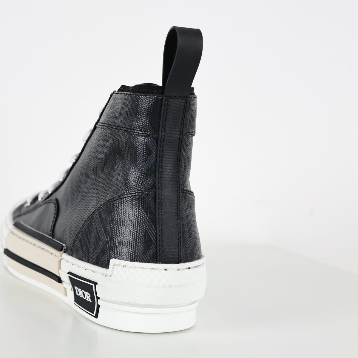 Dior B23 High preto - vista traseira