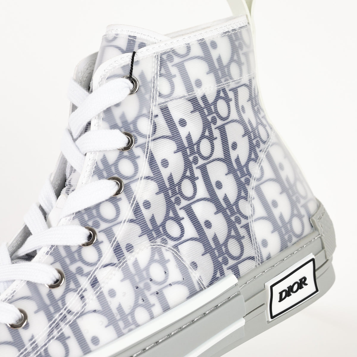 Dior B23 High branco - detalhe