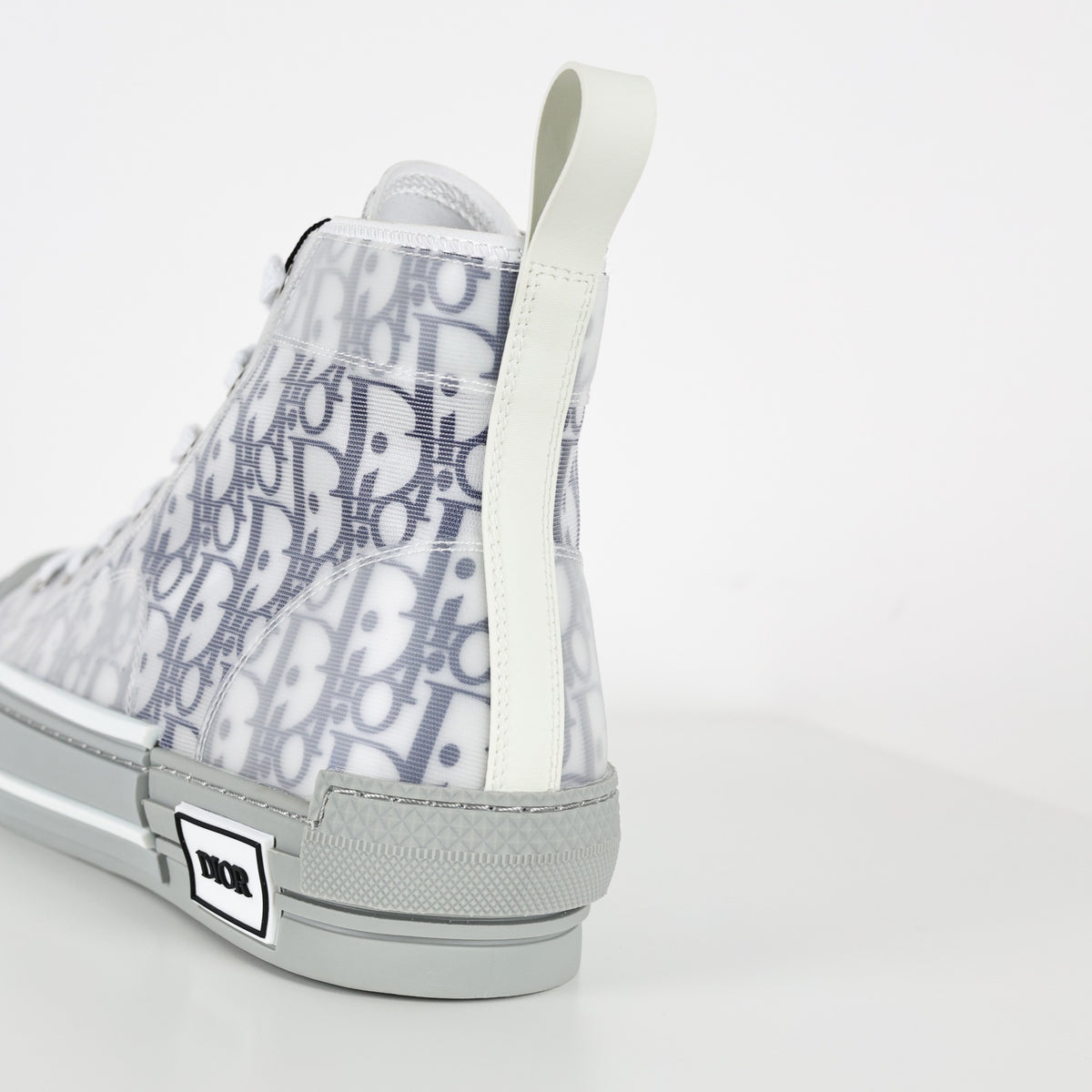 Dior B23 High branco - vista traseira