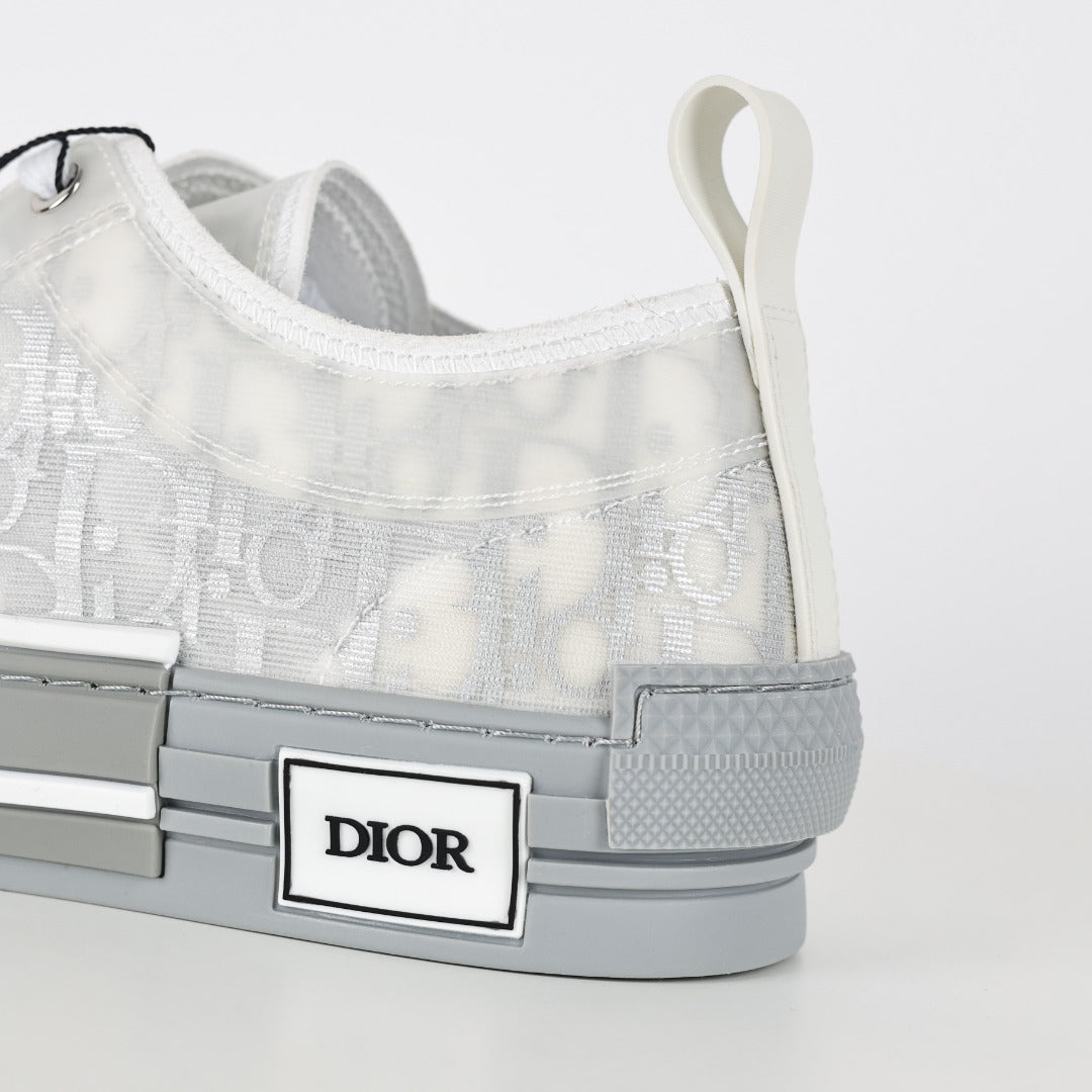 Dior B23 branco e cinza - detalhe traseiro