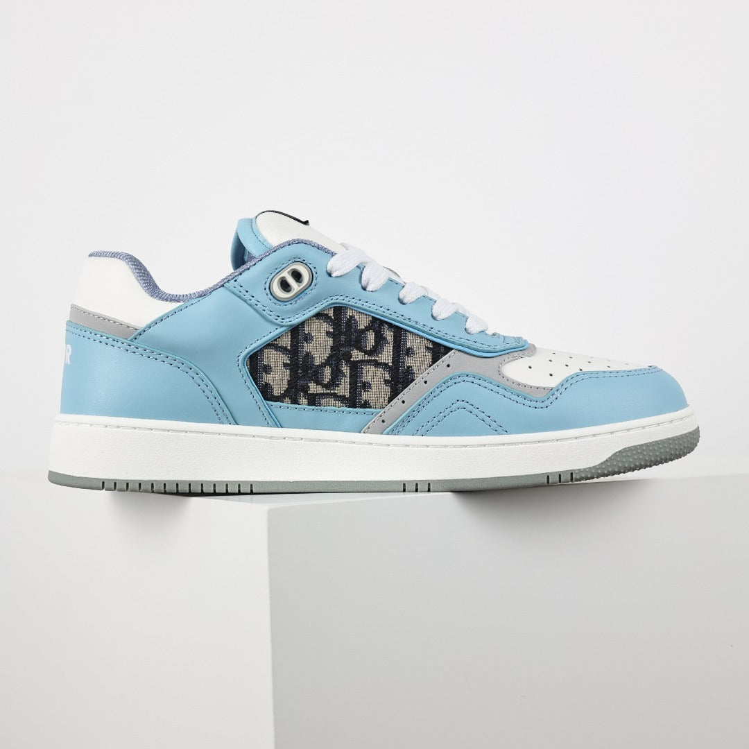 Dior B27 Low-Top azul - vista lateral